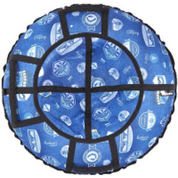 Тюбинг-ватрушка Hubster Люкс Pro S Кемпинг 100см / во6622-3