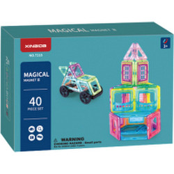 Конструктор магнитный Наша игрушка 7215