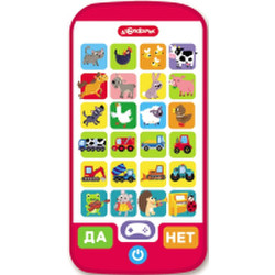 Развивающая игрушка Азбукварик Смартфончик Викторина для малышей / 3183