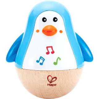 Развивающая игрушка Hape Неваляшка. Пингвин музыкальный / E0331-HP