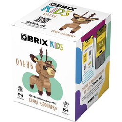 Конструктор QBRIX Kids Зоопарк. Олень 30045