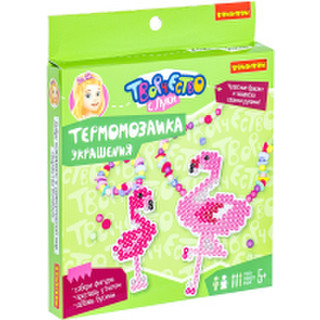 Развивающая игра Bondibon Термомозаика с блестками. Украшения / ВВ5042