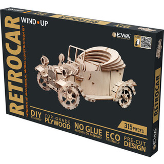 Автомобиль игрушечный EWA Ретромобиль