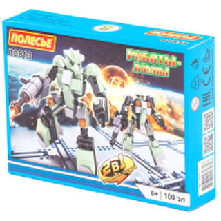 Конструктор Полесье Классик Роботы-воины-1.1 / 80813