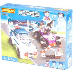 Конструктор Полесье Классик Город. Полиция-3 / 81988