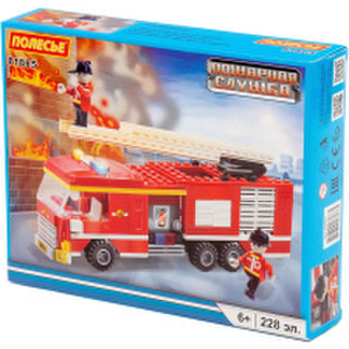 Конструктор Полесье Классик. Пожарная служба-3 / 81865