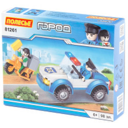 Конструктор Полесье Классик. Город. Полиция-4 / 81261