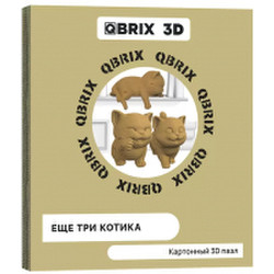 Конструктор QBRIX Еще три котика 20030