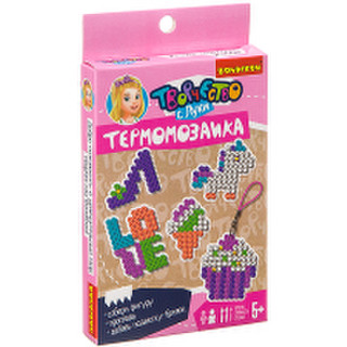 Развивающая игра Bondibon Термомозаика 2D. Пирожное-мороженое / ВВ3283