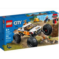 Конструктор LEGO City Приключения на внедорожнике / 60387