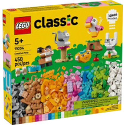 Конструктор LEGO Classic Креативные домашние животные / 11034