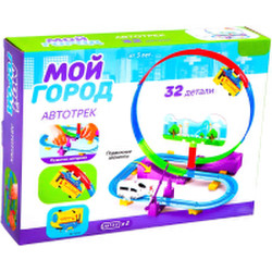 Железная дорога игрушечная Автоград Мой город / 7625555