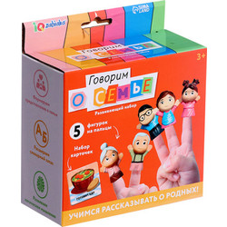 Развивающий игровой набор Zabiaka IQ Говорим о семье / 10361416