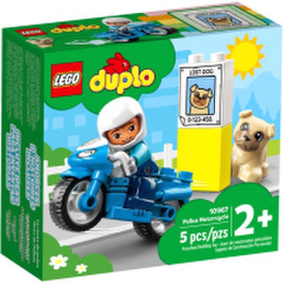 Конструктор LEGO Duplo Полицейский мотоцикл / 10967