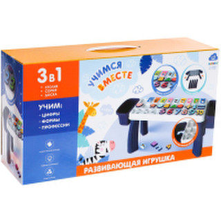 Развивающий игровой стол Zabiaka Учимся вместе / 7795014