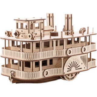 Корабль игрушечный EWA Пароход