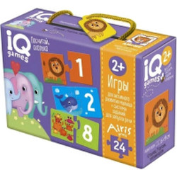 Развивающие карточки Айрис-пресс IQ игры. Посчитай сколько / 9785811277391