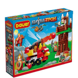 Конструктор Bauer Битва за трон с пушкой и башней / 1027