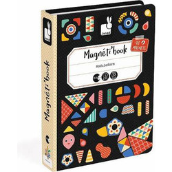 Развивающая игра Janod Книга-игра Мозаика в геометрии магнитная J02720