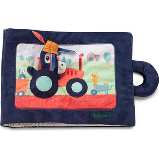 Развивающий игровой набор Lilliputiens Книжка мягкая Ослик Игнас на ферме 83415