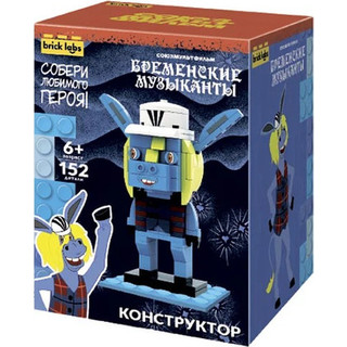 Конструктор Brick Labs Бременские музыканты: Осел / AB-1117