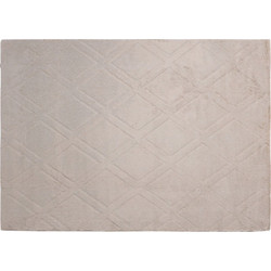 Коврик AksHome Geometry Faux Fur