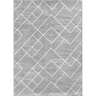 Покрытие напольное тафтинговое Plato Hali Soft / 3084-GREY-WHITE