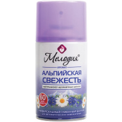 Сменный блок для освежителя воздуха Мелодия Альпийская свежесть