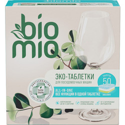 Таблетки для посудомоечных машин BioMio All-in-One с эфирным маслом эвкалипта
