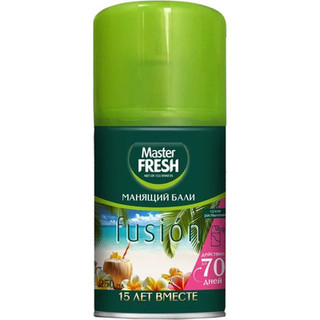 Сменный блок для освежителя воздуха Master Fresh Манящий Бали