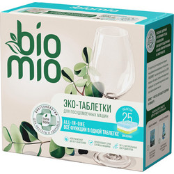 Таблетки для посудомоечных машин BioMio All-in-One с эфирным маслом эвкалипта
