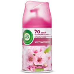 Сменный блок для освежителя воздуха Air Wick Pure Цветущая сакура до 70 дней свежести New