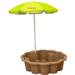 Песочница-бассейн Doloni Цветок с зонтиком 01235/01eco