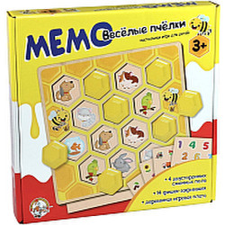 Настольная игра Десятое королевство Мемо. Веселые пчелки / 02971