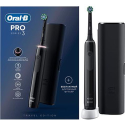 Электрическая зубная щетка Oral-B Pro 3  D505.513.3X BK