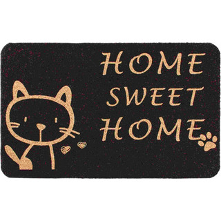 Коврик грязезащитный ComeForte Велюр Милый дом 50x80