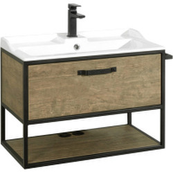 Тумба под умывальник Акватон Лофт Фабрик 80