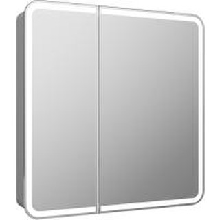 Шкаф с зеркалом для ванной Континент Elliott Led 80x80