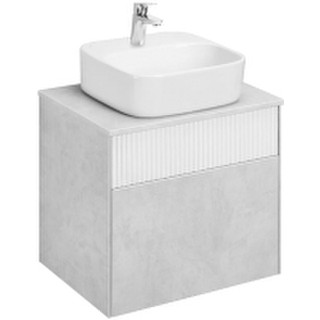 Тумба под умывальник Акватон Марбл Слэйт 60 / 1A276101MH4C0