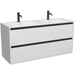 Тумба с умывальником ЗОВ Парма 120 / P120LWP0MWMC1B-OL120