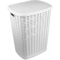 Корзина для белья Verde Белая