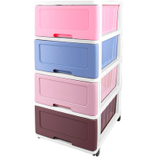 Комод пластиковый Dunya Радуга / 040241