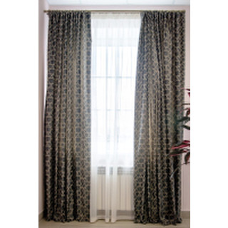 Комплект штор Decoretto Урбан графит УГ-K8