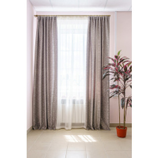 Комплект штор Decoretto Штукатурка серое небо ШСН-K9