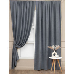 Комплект штор Amore Mio Вельвет (канвас) 207-06 150x270 / 90591