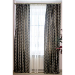 Комплект штор Decoretto Урбан графит УГ-K8