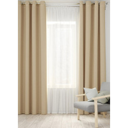 Комплект штор Loon Латте на люверсах / GO.LUV.LAT-1