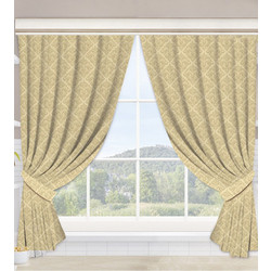 Комплект штор Артпостель Жаннет для кухни с подхватом Ш.145.180