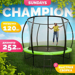 Батут Sundays Champion Premium-D252