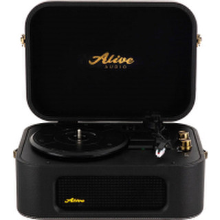 Проигрыватель виниловых пластинок Alive Audio Stories Glam Noir c Bluetooth / STR-06-GN